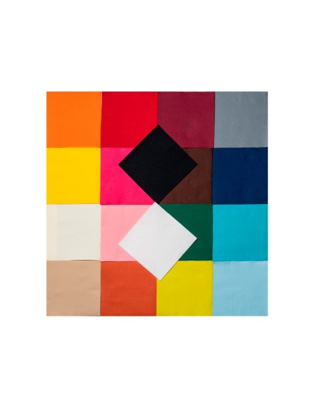 Servilleta pronappe celulosa micro grofada 38x38 cm 2 capas color blanco paquete de 40 unidades