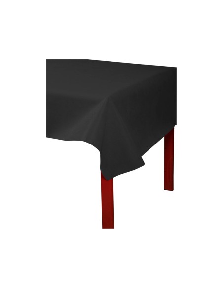 Mantel pronappe spunbond polipropileno repelente al agua reciclable 100% color negro rollo ancho 1,20 m