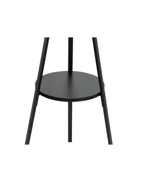 Perchero metalico maul avalon pie 9 colgadores color negro 1800x310 mm