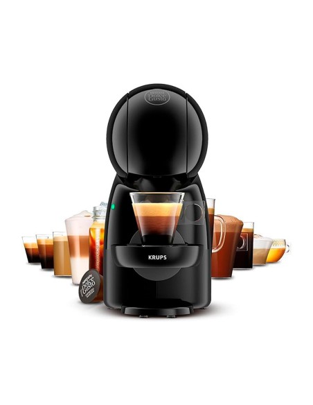 Cafetera de capsulas krups nescafe dolce gusto piccolo xs 15 bares 1500w 0.8l negro