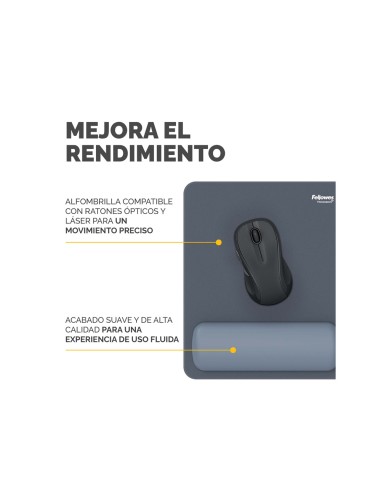 Alfombrilla para raton fellowes con...