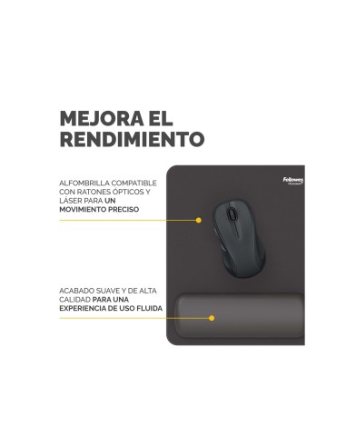 Alfombrilla para raton fellowes con...