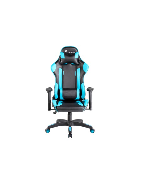 Silla rocada gaming profesional con brazo regulables mecanismo basculante similpiel