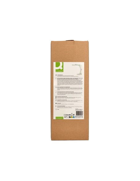Lampara de escritorio q-connect sirio led 13w 800 lmtactil 3 niveles de color brillo regulable color negro