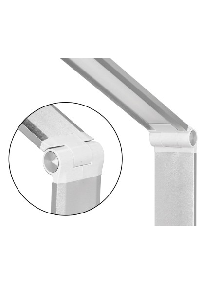 Lampara de escritorio q-connect vega led 10w 400 lm tactil 5 niveles de color brillo regulable color blanco