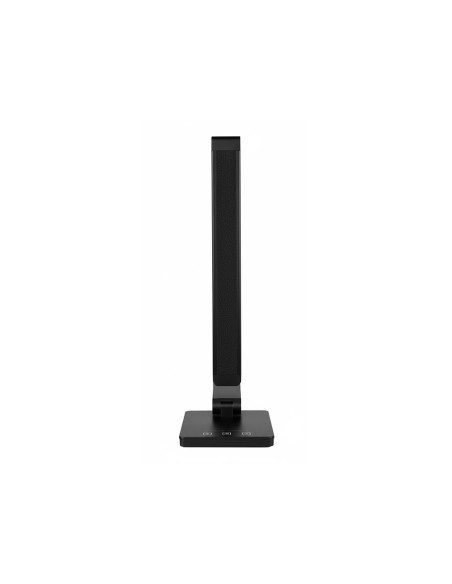 Lampara de escritorio q-connect vega led 10w 400 lm tactil 5 niveles de color brillo regulable color negro