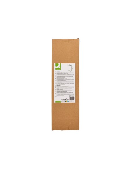 Lampara de escritorio q-connect vega led 10w 400 lm tactil 5 niveles de color brillo regulable color negro