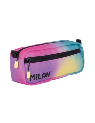 Estuche portatodo milan cuadrado 2 cremalleras...
