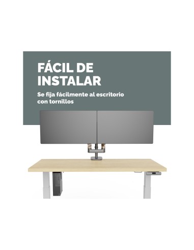 Soporte para cpu fellowes para uso debajo mesa...