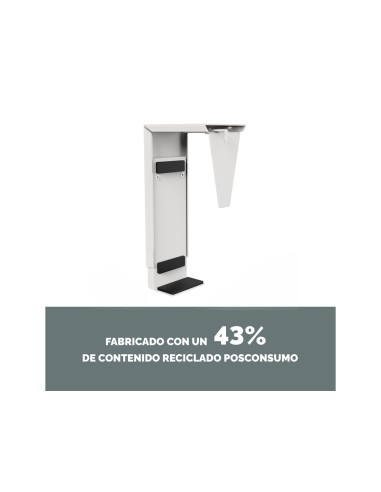 Soporte para cpu fellowes para uso debajo mesa...