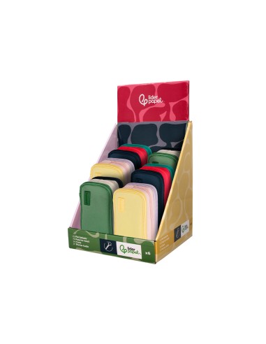 Estuche portatodo liderpapel funky 3...