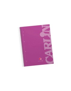 Cuaderno espiral carlin a4...