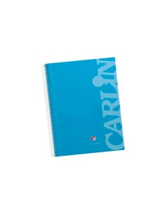 Cuaderno espiral carlin a4...