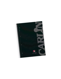 Cuaderno espiral carlin a4...