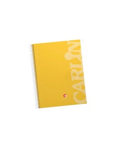 Cuaderno espiral carlin a4...