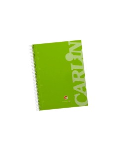 Cuaderno espiral carlin a4...