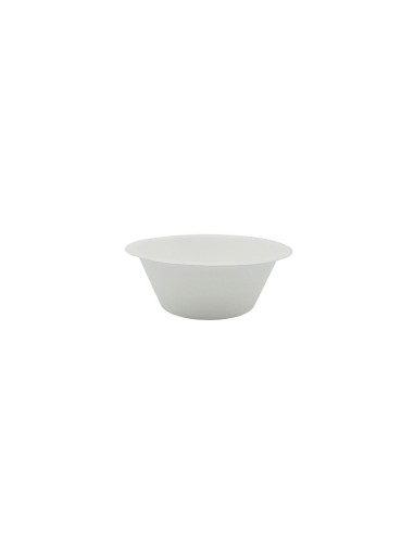 Plato de fibra bio bol 250 cc paquete de 50...