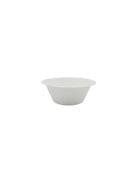 Plato de fibra bio bol 250 cc paquete de 50 unidades