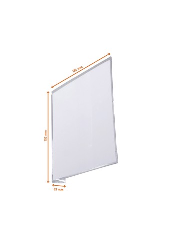Señal de pasillo adhesiva durable 149x149 mm...