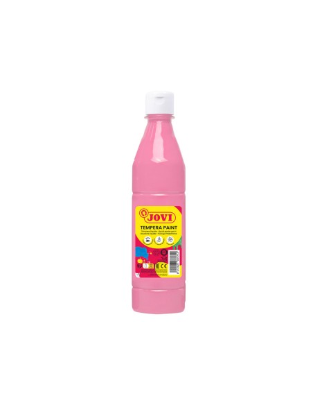 Tempera liquida jovi rosa botella de 500 ml