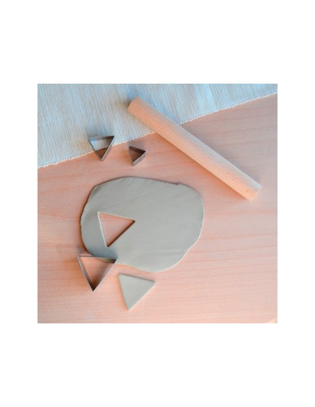 Cortador metalico sio-2 triangulo set de 3 piezas