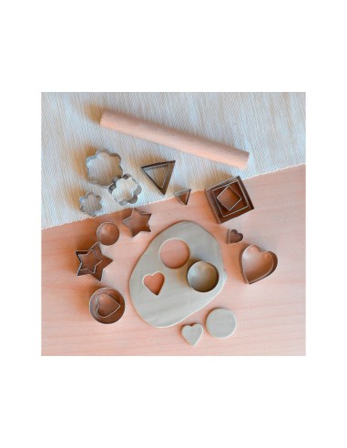 Cortador metalico sio-2 cuadrado set de 3 piezas