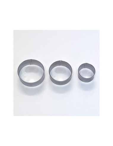 Cortador metalico sio-2 redondo set de 3 piezas