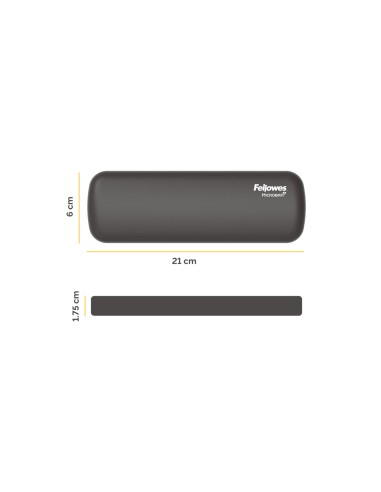 Reposamuñecas fellowes mini breyta negro...