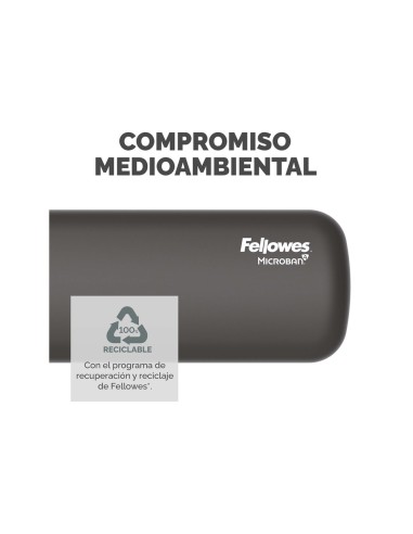 Reposamuñecas fellowes mini breyta negro...