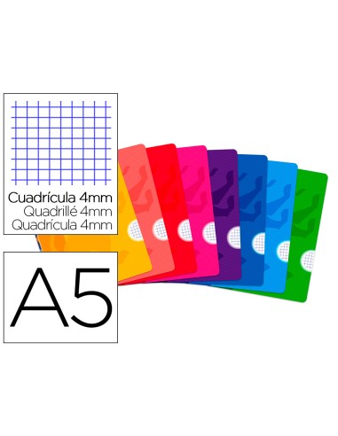 Libreta escolar oxford tapa flexible optik...