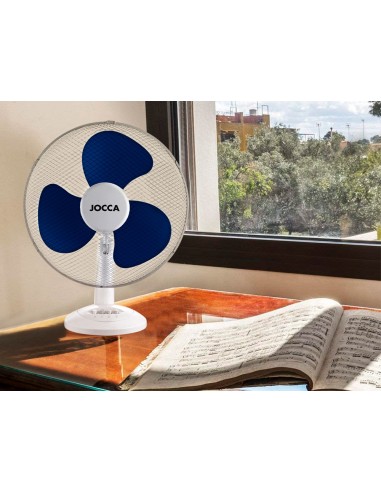 Ventilador de sobremesa jocca 3 velocidades 40...