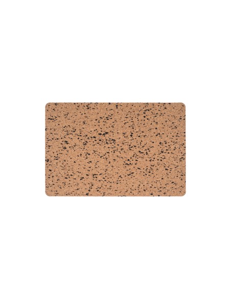 Tablero corcho sin marco bi-office eco doble cara con goma eva negra 600x400 mm