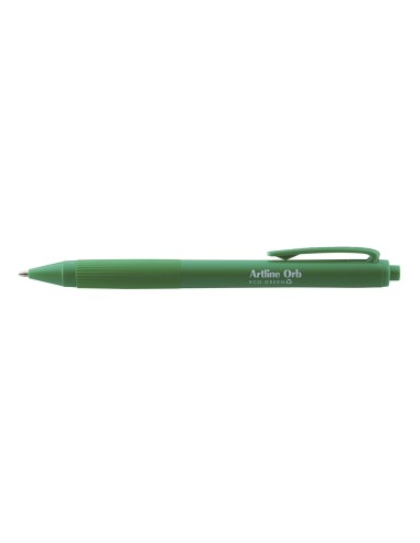 Boligrafo artline orb eco green retractil 1 mm...