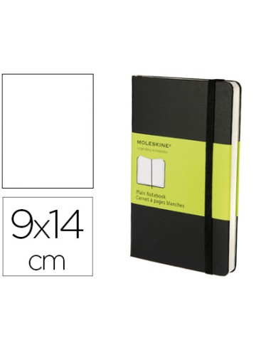 Libreta moleskine tapa dura liso 192 hojas...