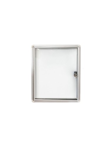 Vitrina de anuncio rocada puerta apertura...