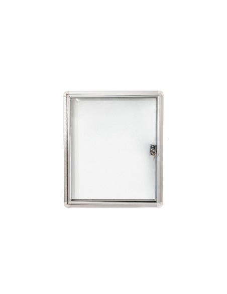 Vitrina de anuncio rocada puerta apertura vertical lacada magnetica 6xa4