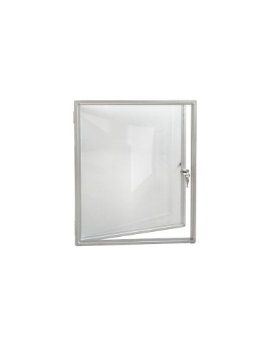 Vitrina de anuncio rocada puerta apertura...