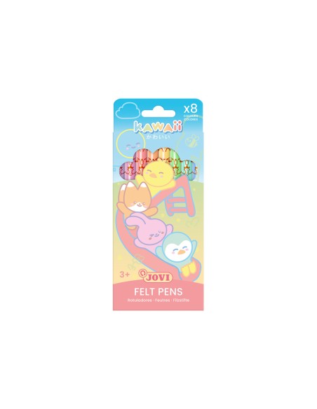 Expositor de suelo jovi serie kawaii 64 unidades surtidas