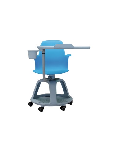 Silla bi-office confidente modular con ruedas y...