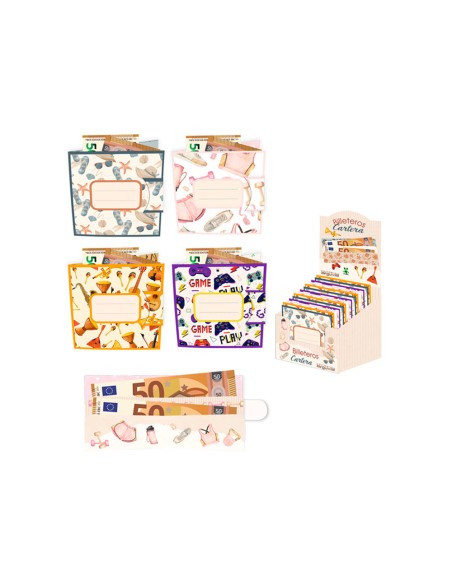 Billetero cartera plata