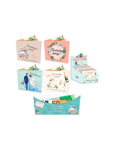 Billetero bodas plata