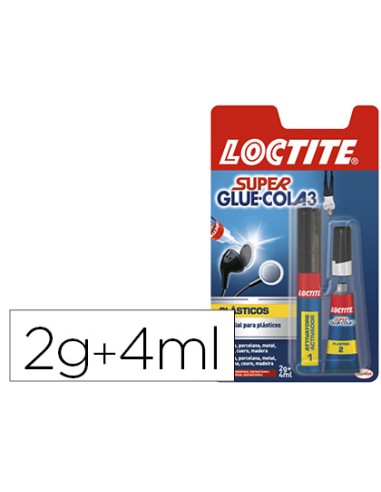 Pegamento loctite super glue 3 adhesivo...
