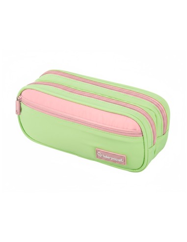 Estuche portatodo liderpapel duo 3 cremalleras...