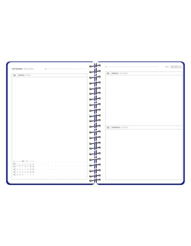 Agenda escolar antartik 26-27 espiral pack and...