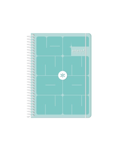 Agenda escolar antartik 26-27 espiral essentials diseños surtidos bilingüe 80g papel fsc