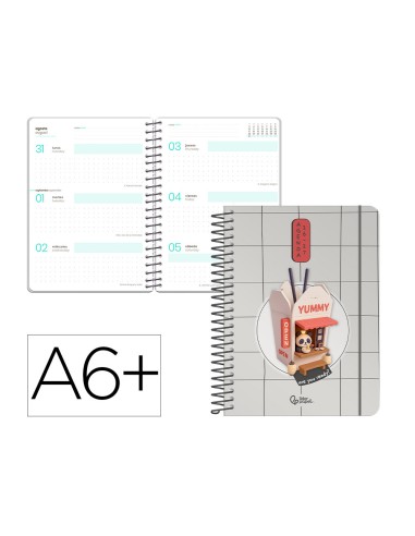 Agenda escolar liderpapel 26-27 espiral...