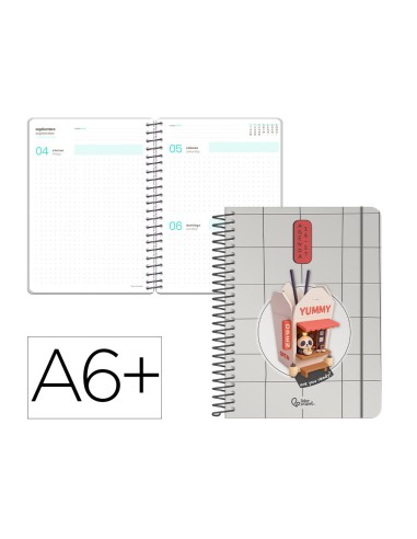 Agenda escolar liderpapel 26-27 espiral...