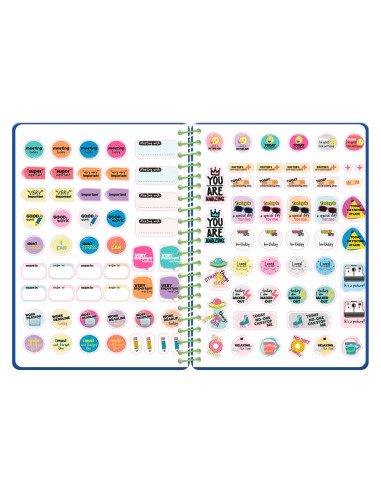 Agenda escolar liderpapel 26-27 espiral graphic...