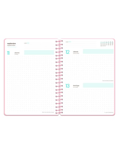 Agenda escolar liderpapel 26-27 espiral...