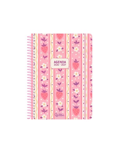 Agenda escolar liderpapel 26-27 espiral cottage...